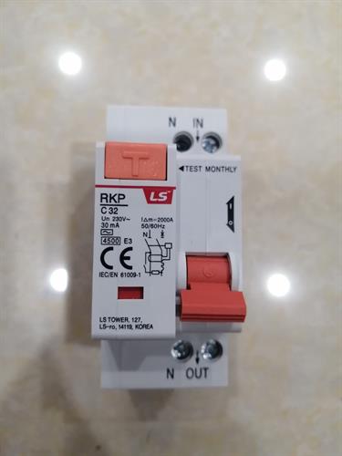 RCBO LS 1P-N 32A 30mA 4.5KA ( RKP 1P-N )
